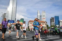 Thành phố Hồ Chí Minh là một trong những điểm đến thu hút đông đảo khách quốc tế tham quan. (Ảnh: THÀNH ĐẠT)