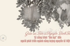 Giáo sư, Tiến sĩ Nguyễn Đình Tứ: Từ công trình “tìm hạt” đến người phát triển ngành năng lượng nguyên tử Việt Nam