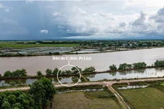 Nơi được các nhân chứng xác định là vị trí của bến đò C tại xã Vĩnh Giang (cũ), nay là xã Cửa Tùng, tỉnh Quảng Trị. (Ảnh: THÀNH ĐẠT)