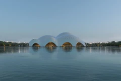 Kiến trúc độc đáo của Nhà hát Opera Hà Nội.