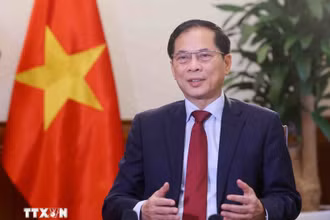 Phó Thủ tướng, Bộ trưởng Ngoại giao Bùi Thanh Sơn làm Chủ tịch Ủy ban Quốc gia APEC 2027. (Ảnh: Phạm Kiên/TTXVN)