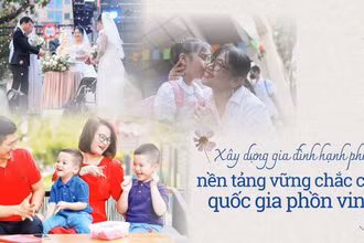 Xây dựng gia đình hạnh phúc - nền tảng vững chắc cho quốc gia phồn vinh
