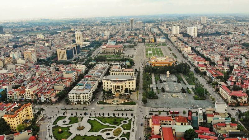 Một phần thành phố Bắc Giang (cũ) trước khi trở thành Trung tâm hành chính tỉnh Bắc Ninh mới. 333.jpg