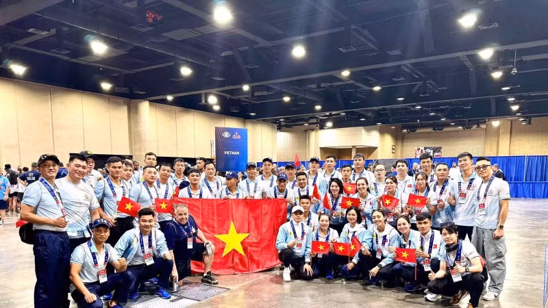 Đoàn Thể thao Công an nhân dân Việt Nam tham dự Đại hội Thể thao Cảnh sát và Lính cứu hỏa Thế giới 2025, với 44 huấn luyện viên và vận động viên, tranh tài tại 11 trong tổng số 60 môn.