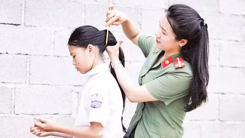 Hành trình yêu thương, gieo niềm tin, nghị lực và khát vọng sống đẹp cho các con đỡ đầu.