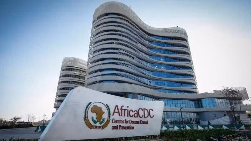 Trụ sở Trung tâm Kiểm soát và Phòng ngừa Dịch bệnh (CDC) châu Phi tại Addis Ababa, Ethiopia. (Ảnh: Tân Hoa xã)