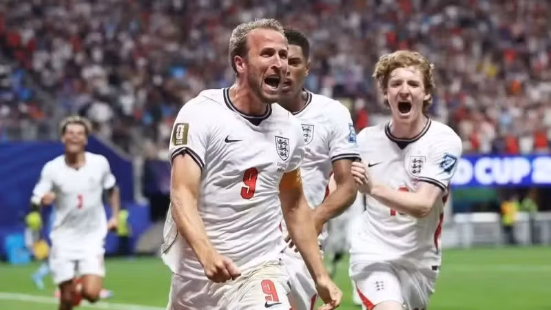 Harry Kane ghi cú đúp để đội tuyển Anh lội ngược dòng và thắng chung cuộc 2-1 trước Cộng hòa Dân chủ Congo trong trận đấu rạng sáng 2/7 (giờ Việt Nam). (Ảnh: FIFA)