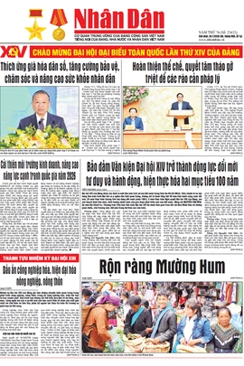 Báo Nhân Dân số 25633
