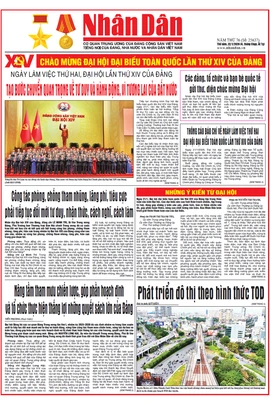 Báo Nhân Dân số 25637