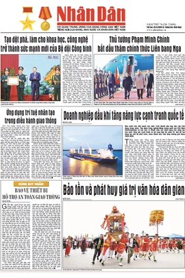 Báo Nhân Dân số 25694