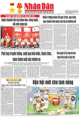 Báo Nhân Dân số 25620