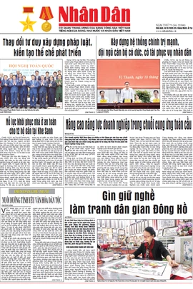 Báo Nhân Dân số 25598