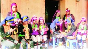 Nghệ thuật may và trang trí trang phục người Dao Thanh Phán ở huyện Ba Chẽ, tỉnh Quảng Ninh.