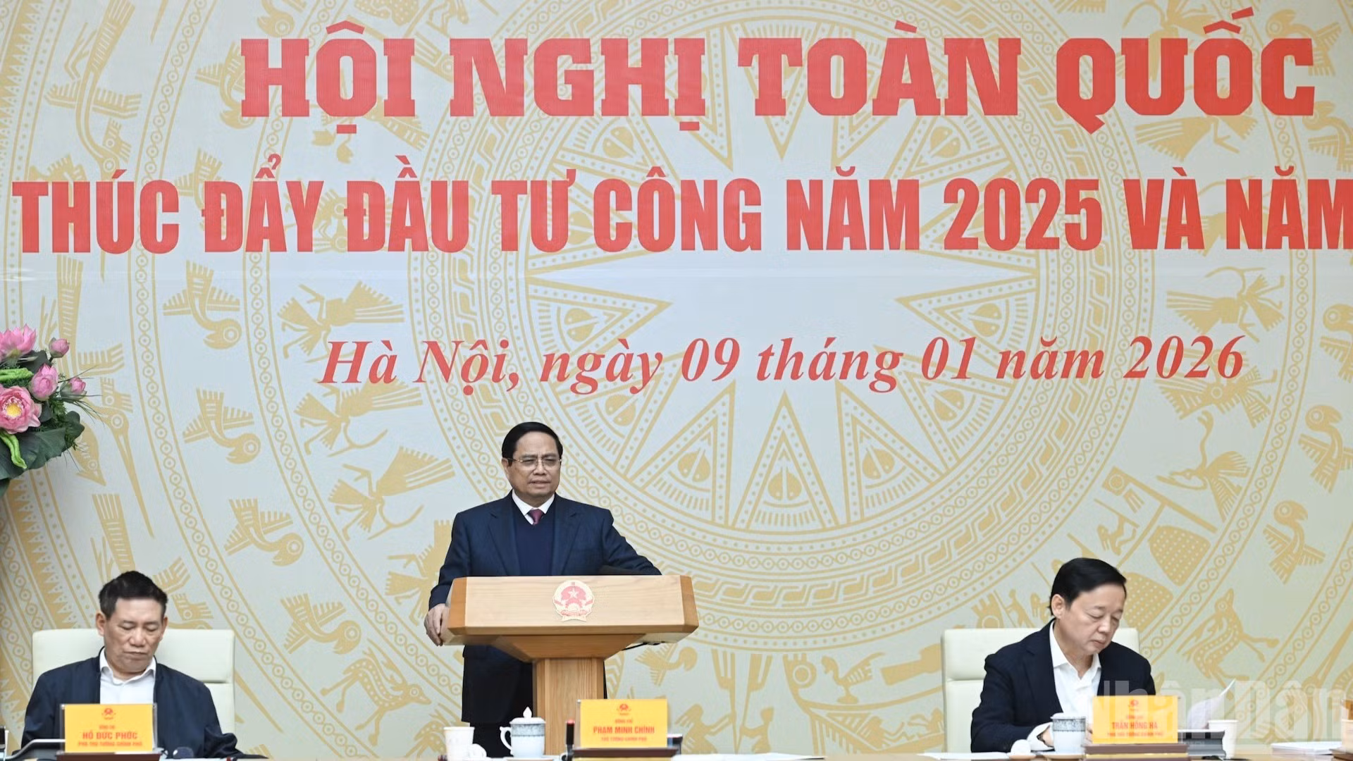 Thủ tướng Phạm Minh Chính phát biểu chỉ đạo tại hội nghị.