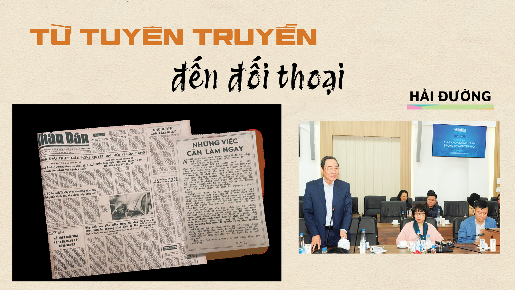 Từ tuyên truyền đến đối thoại