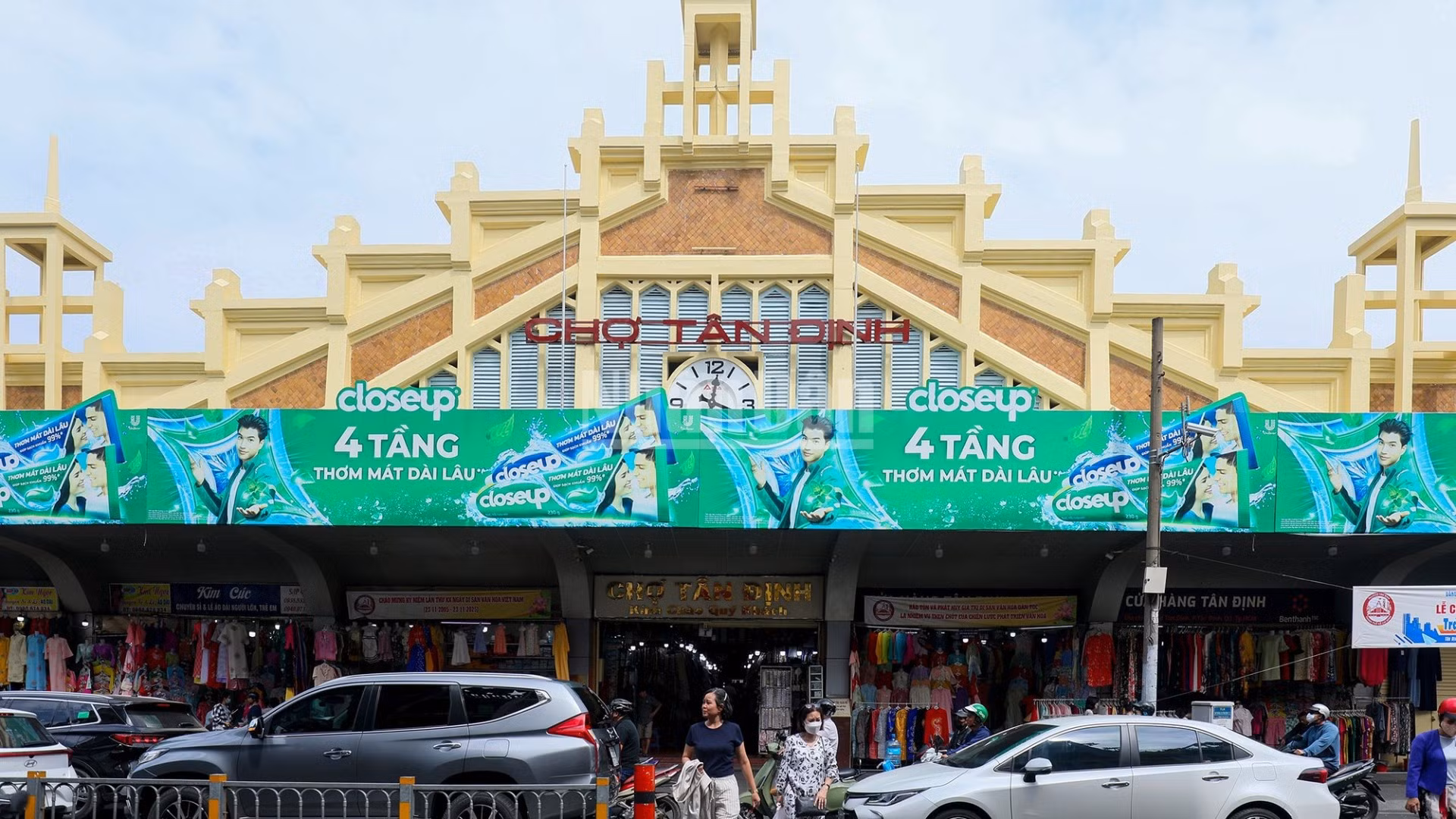 Chợ Tân Định tại Thành phố Hồ Chí Minh được công nhận di tích kiến trúc để bảo tồn di sản 