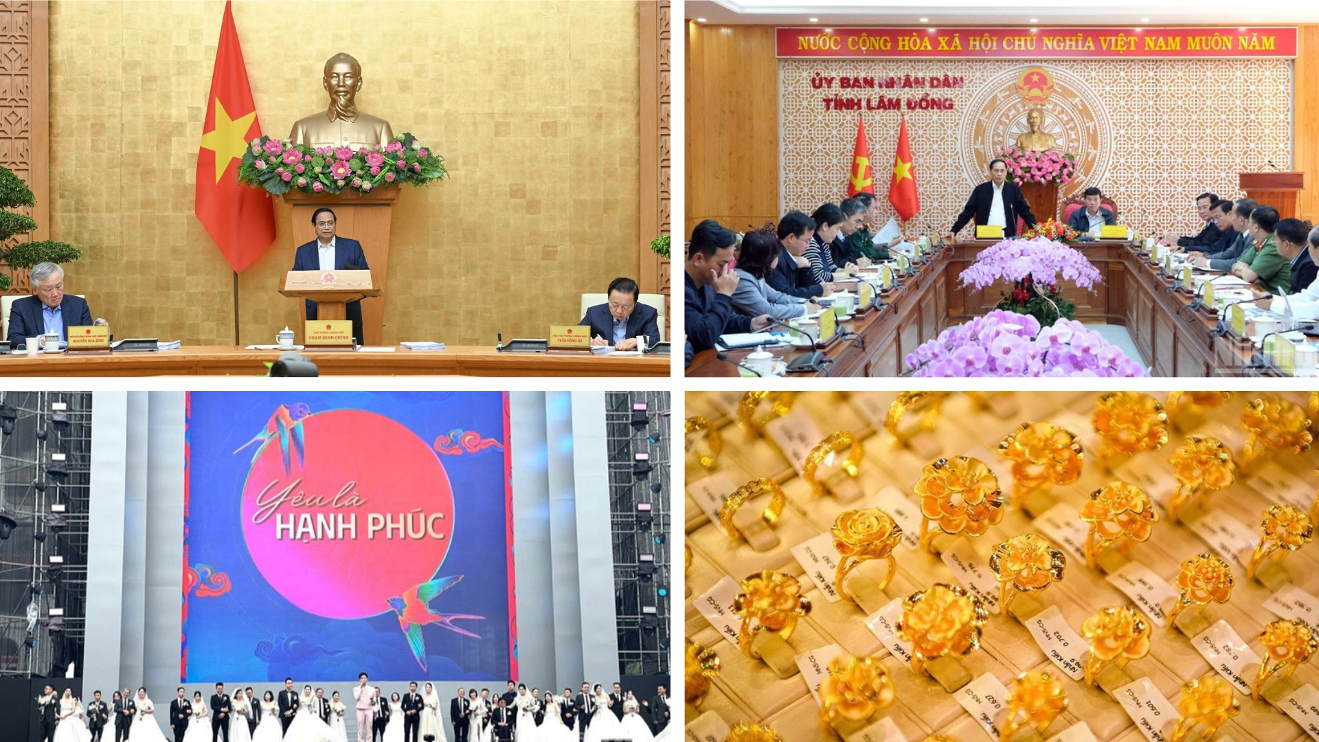 Tin nổi bật ngày 6/12: Chính phủ họp thường kỳ tháng 11; vàng trong nước giảm mạnh