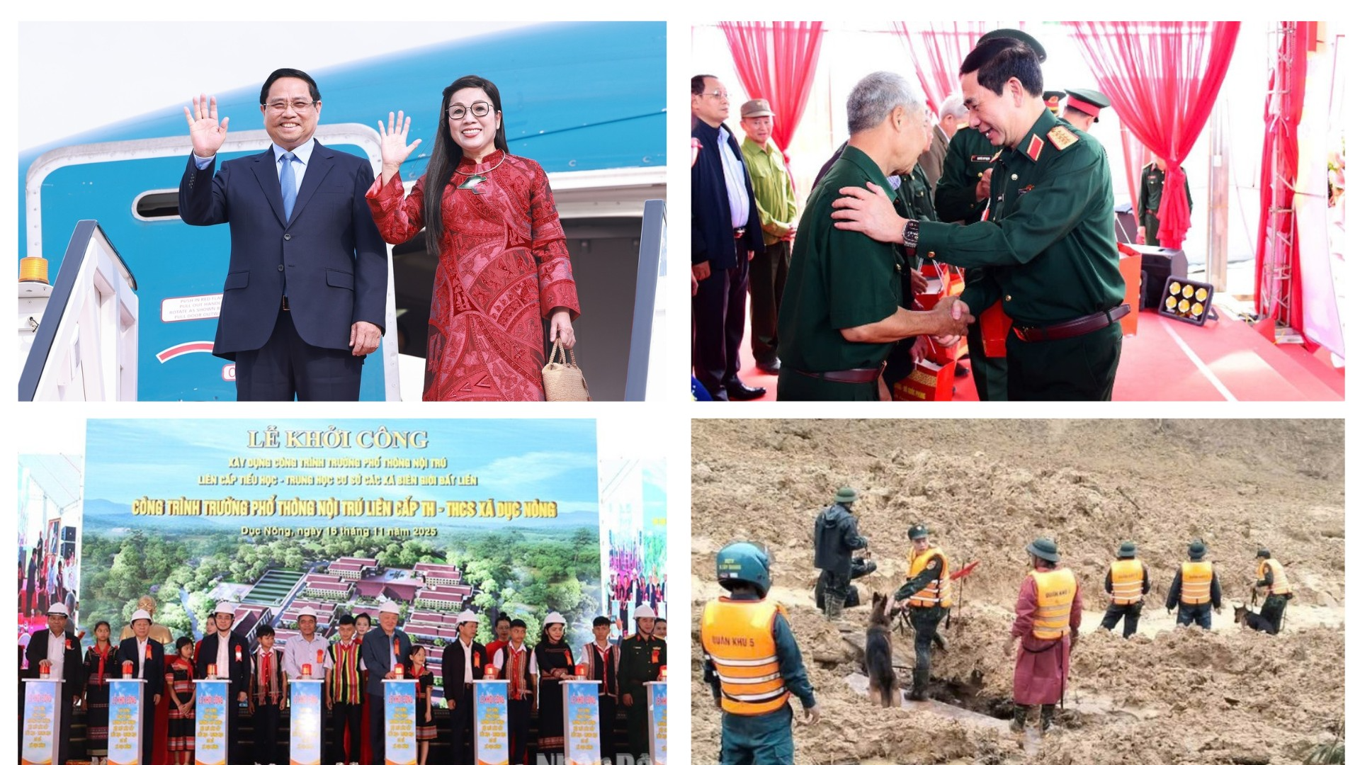 Tin nổi bật ngày 16/11: Thủ tướng Phạm Minh Chính và Phu nhân bắt đầu chuyến thăm chính thức Nhà nước Kuwait; Mở rộng di dời nhiều hộ dân khu vực nguy cơ tiếp tục sạt lở