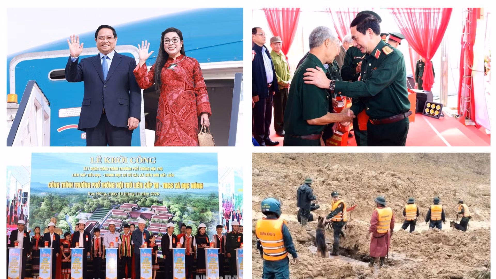 Tin nổi bật ngày 16/11: Thủ tướng Phạm Minh Chính và Phu nhân bắt đầu chuyến thăm chính thức Nhà nước Kuwait; Mở rộng di dời nhiều hộ dân khu vực nguy cơ tiếp tục sạt lở