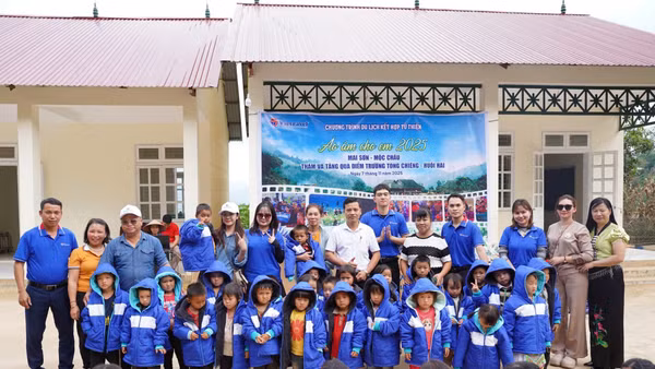 Đến với Trường Mầm non và Tiểu học Tong Chiêng (thuộc Trường Tiểu học và Trung học cơ sở Chiềng Sung), xã Mai Sơn, tỉnh Sơn La.