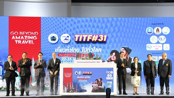 Lễ khai mạc Hội chợ Du lịch quốc tế Thái Lan lần thứ 31. (Ảnh: MINH THẮNG)