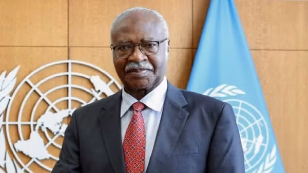 Chủ tịch Đại hội đồng Liên hợp quốc khóa 79 Philemon Yang. 