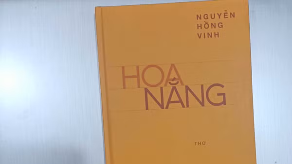 Bìa tập thơ "Hoa nắng".