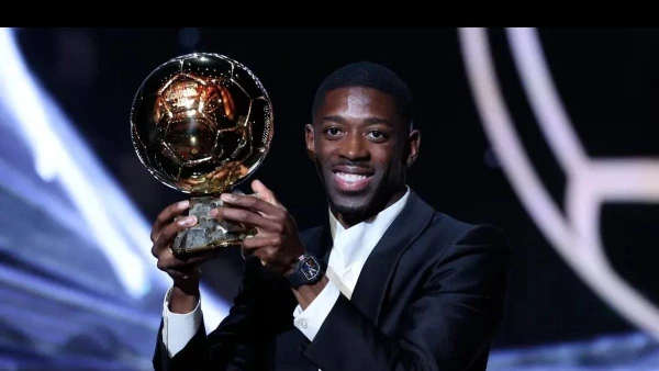 Ousmane Dembélé giành Quả bóng vàng 2025.