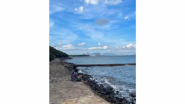 Một khung cảnh tưởng chỉ còn có thể gặp trong những thước phim xưa cũ. 