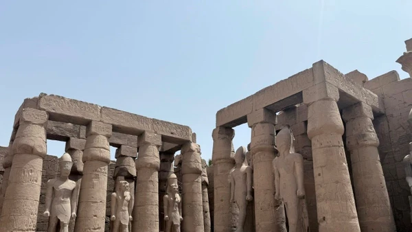 Đền thờ Karnak, nơi còn nhiều dấu ấn của Hatshepsut. 