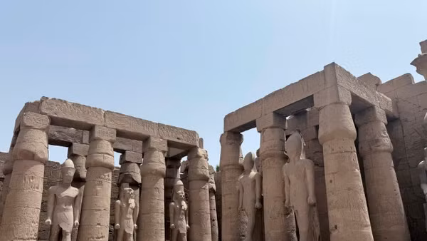 Đền thờ Karnak, nơi còn nhiều dấu ấn của Hatshepsut. 