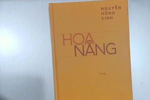 Bìa tập thơ "Hoa nắng".