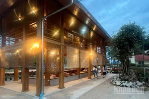 Nhà sàn Bác Hồ tại Khu di tích Chủ tịch Hồ Chí Minh, tỉnh Udon Thani, Thái Lan. (Ảnh: CTV)