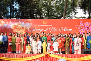 Tết cộng đồng 2026 là chương trình đón xuân đầy ý nghĩa do Đại sứ quán Việt Nam tại Thái Lan tổ chức. (Ảnh: MINH THẮNG)