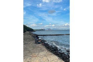 Một khung cảnh tưởng chỉ còn có thể gặp trong những thước phim xưa cũ. 