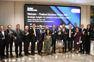“Diễn đàn doanh nghiệp Việt Nam-Thái Lan 2025: Tầm nhìn chiến lược dành cho nhà đầu tư và lãnh đạo doanh nghiệp”. (Ảnh: XUÂN SƠN)