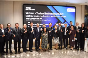 “Diễn đàn doanh nghiệp Việt Nam-Thái Lan 2025: Tầm nhìn chiến lược dành cho nhà đầu tư và lãnh đạo doanh nghiệp”. (Ảnh: XUÂN SƠN)