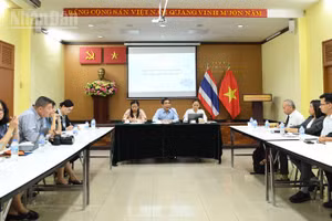 Mít-tinh kỷ niệm Ngày Khoa học, Công nghệ và Đổi mới sáng tạo Việt Nam 2026. (Ảnh: XUÂN SƠN)