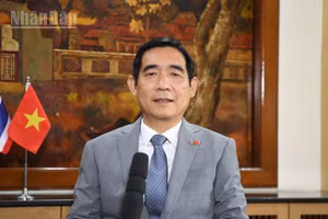 Đại sứ Việt Nam tại Thái Lan Phạm Việt Hùng. (Ảnh: XUÂN SƠN)