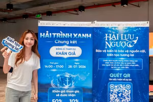 Dự án Hải Lưu Ngược đã kết hợp truyền thông văn hóa với công nghệ thực tế tăng cường để tuyên truyền bảo vệ môi trường.