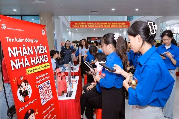 Thanh niên, người lao động cần chủ động trau dồi kỹ năng, để đáp ứng nhu cầu tuyển dụng. (Ảnh Thu Hà)