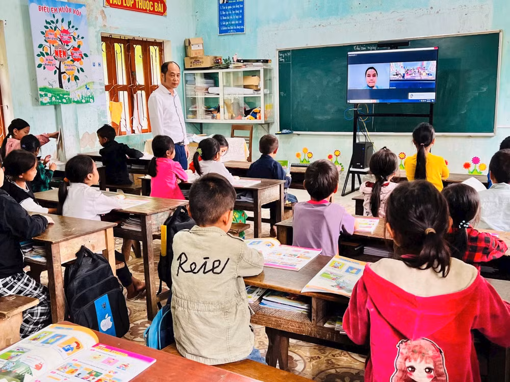 Sau sắp xếp, các cơ sở giáo dục phổ thông ở vùng cao sẽ được đầu tư để nâng cao chất lượng học tập.