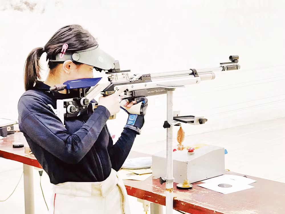 Nỗ lực tập luyện chuẩn bị cho những giải đấu tiếp theo. Ảnh: Tiến Huy