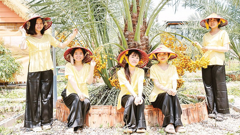 Tham quan Vườn sinh thái Chala Farm tại phường Hồng Ngự 2, tỉnh Đồng Tháp.