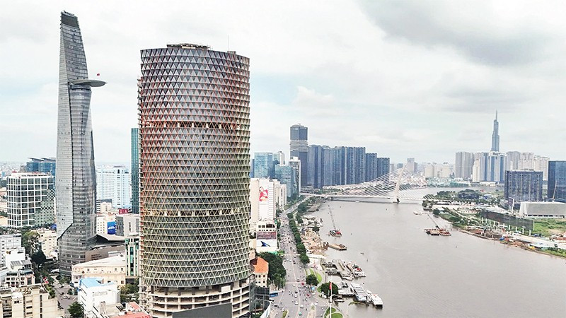 Thành phố Hồ Chí Minh thu hút gần 30 tập đoàn tài chính quốc tế đăng ký tham gia Trung tâm Tài chính quốc tế ngay từ giai đoạn đầu vận hành. (Ảnh THẾ ANH)