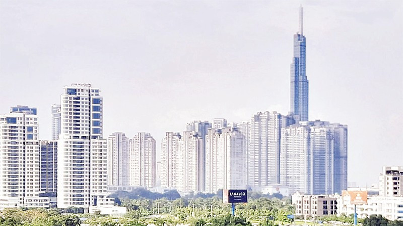 Một góc Thành phố Hồ Chí Minh.