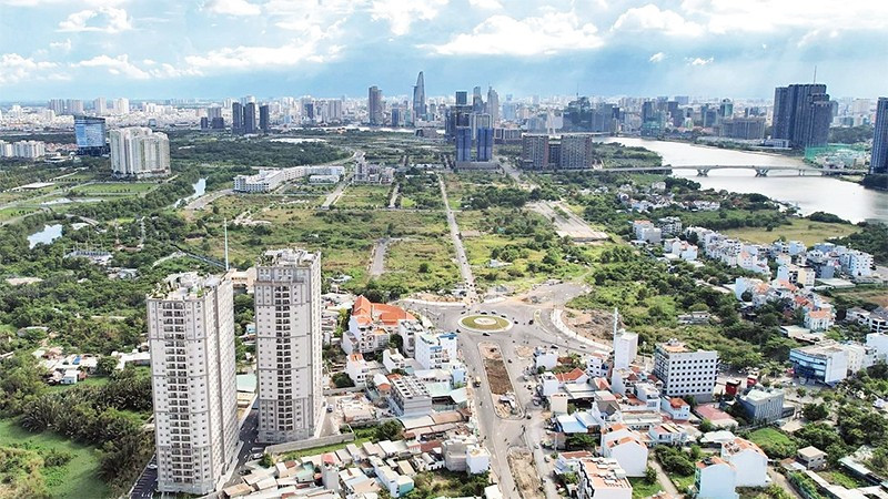 Khu vực đô thị phía đông Thành phố Hồ Chí Minh.