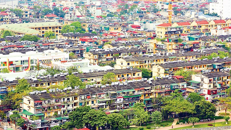 Khu tập thể Thành Công, Hà Nội. (Ảnh ĐĂNG ANH)