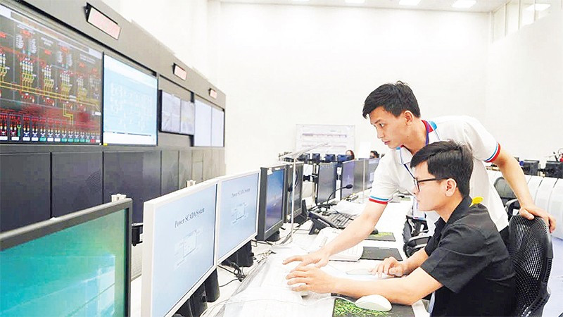 Phòng điều khiển trung tâm (OCC) của tuyến Metro số 1, đặt tại depot Long Bình, được xem là “bộ não” giúp vận hành tuyến Metro số 1 thông suốt. (Ảnh THẾ ANH)