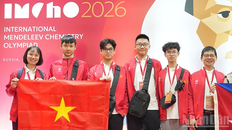 Khai mạc Olympic Hóa học quốc tế Mendeleev lần thứ 60 tại Nga với sự tham gia của đội tuyển Việt Nam
